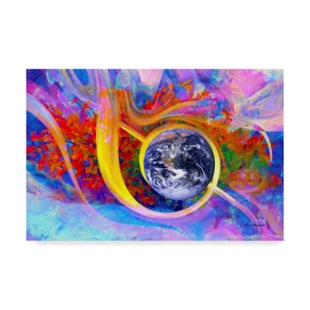 Ata Alishahi 'Earth' Canvas Art,12x19